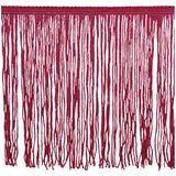 Belagio Chainette Fringe, 6&#x22; Wide, Hot Pink, 10-Yard Bolt