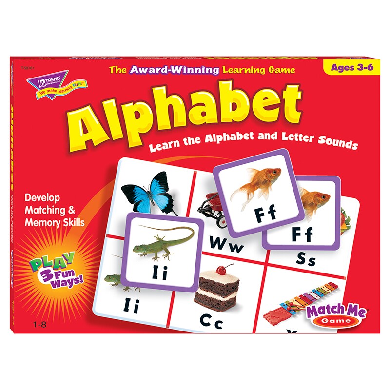 Alphabet Match Me&#xAE; Games
