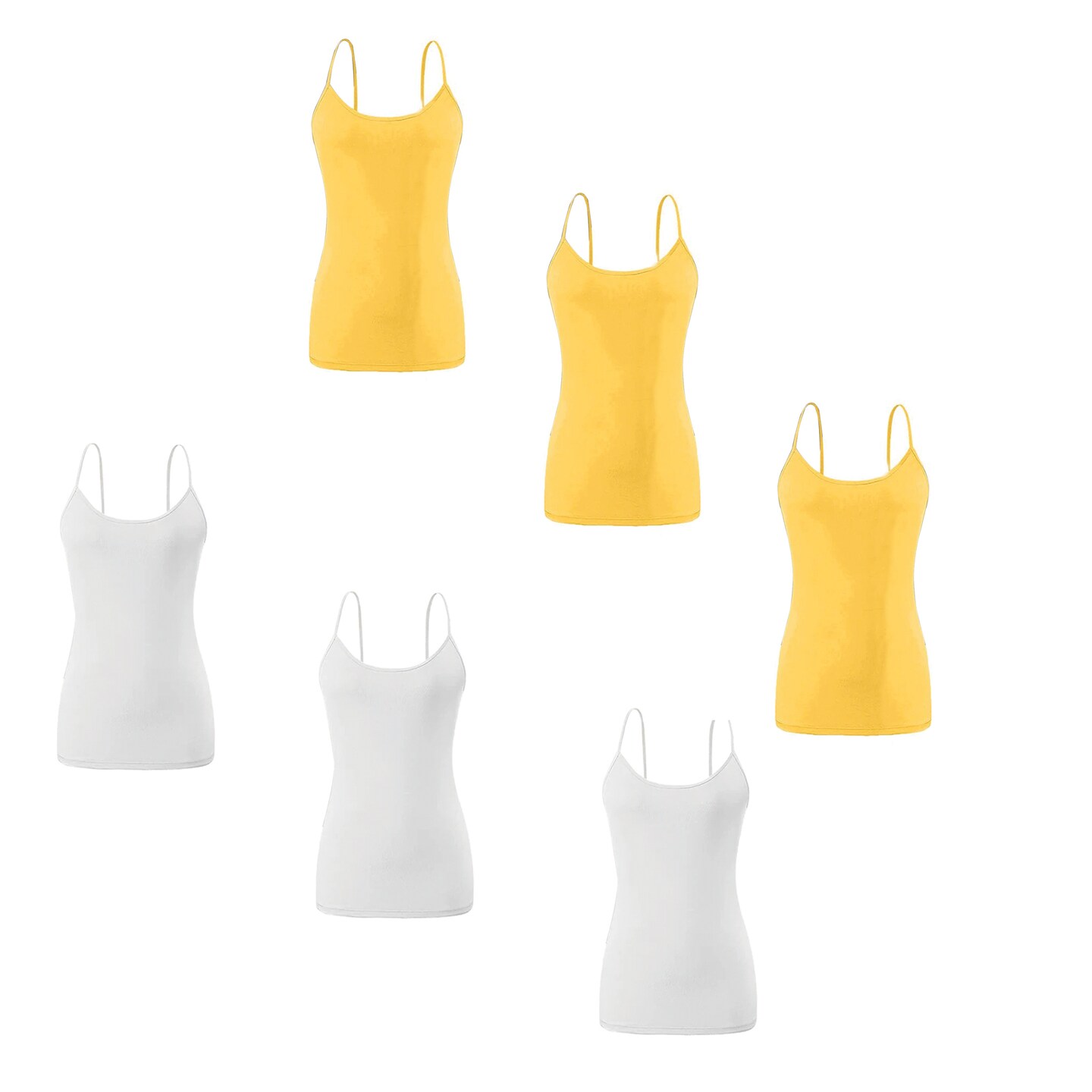 Women Tank Tops Colorful Ribbed Rib