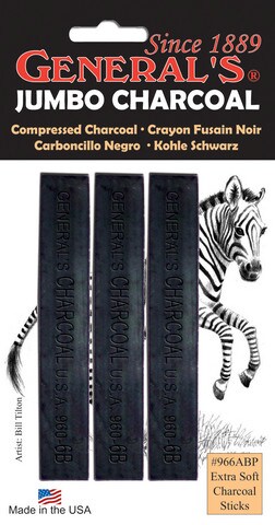 shopaztecs - General's 3-Pack Jumbo Compressed Charcoal