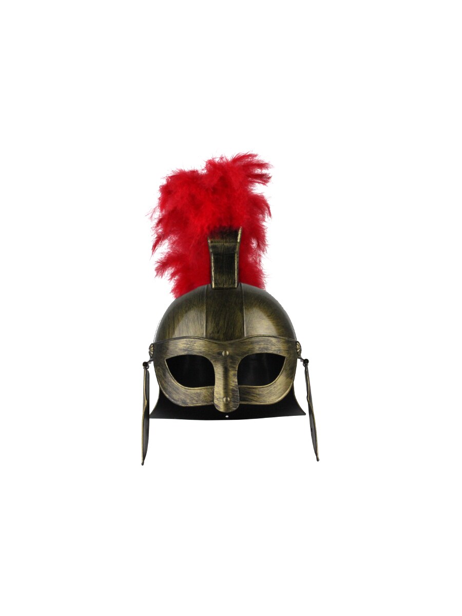 Adult s Deluxe Gold Roman Legionary Helmet Costume Accessory