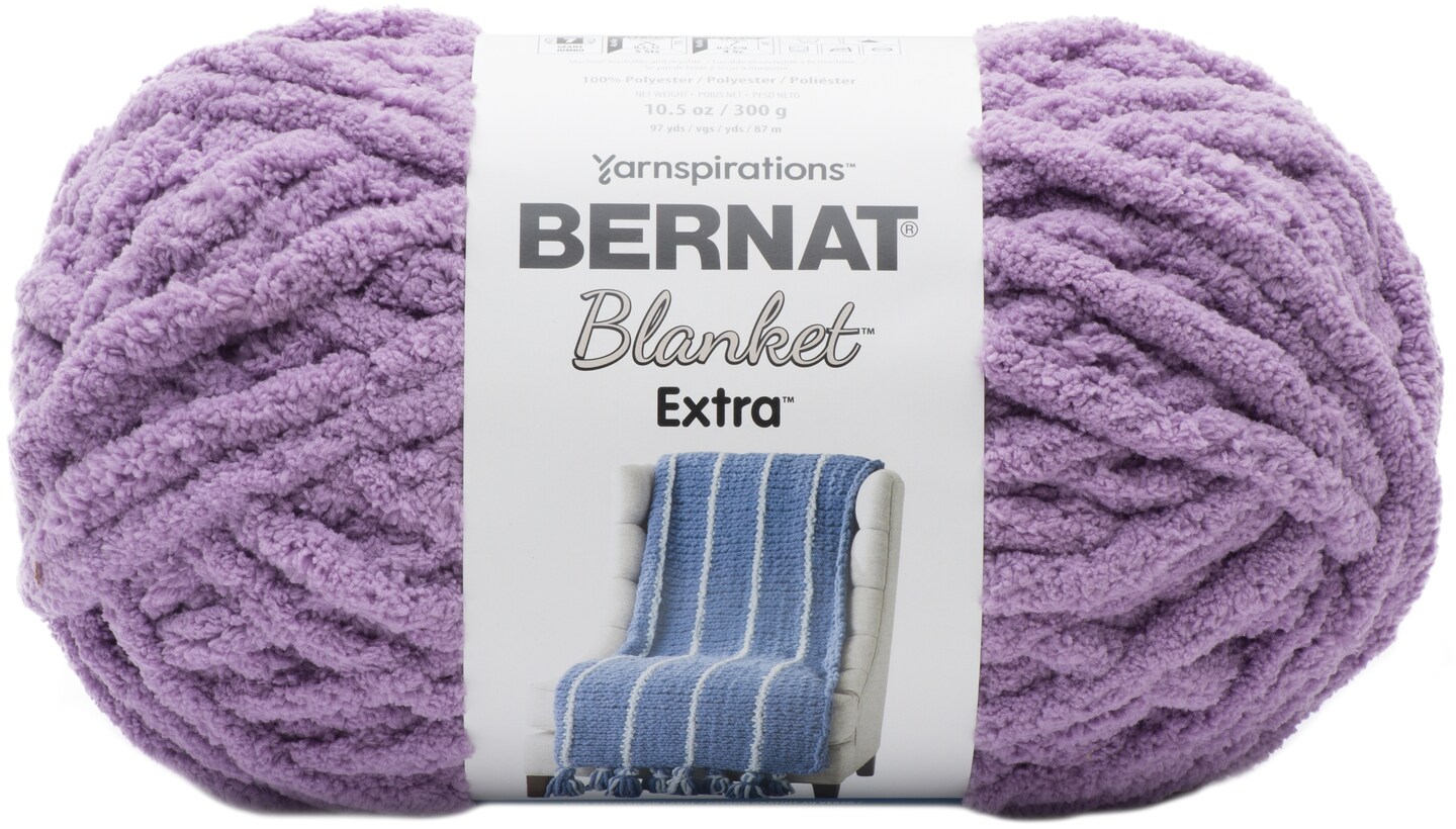 Bernat Blanket Extra YarnGray Orchid Michaels