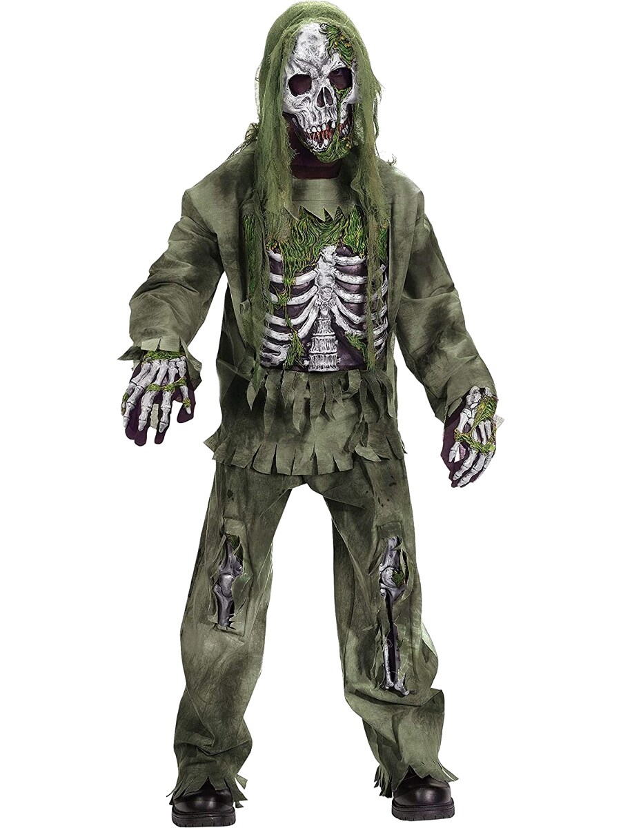 Drowned Skeleton Zombie Boy&#x27;s Costume