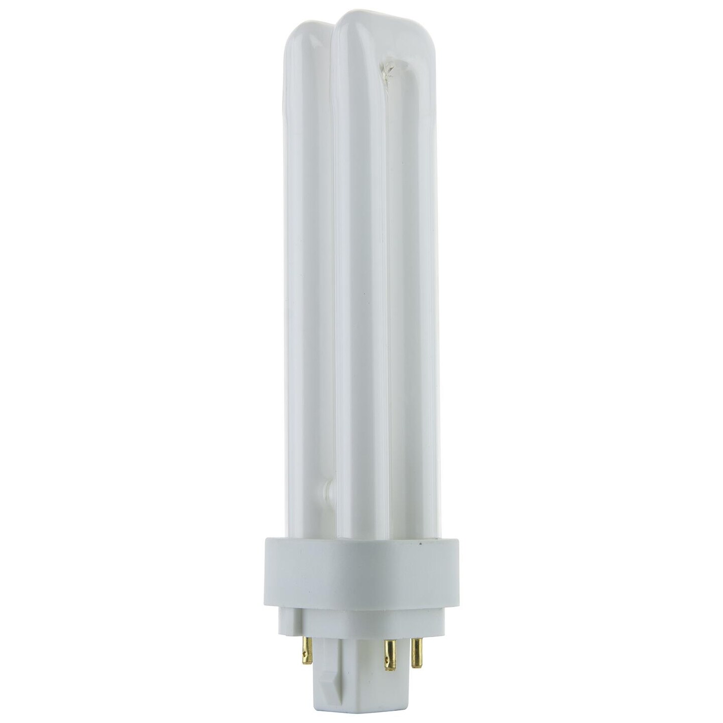 10Pk - SUNLITE 18w 6500K Daylight G24q-2 PLD 4-Pin Double U-Shaped Tube Lamp
