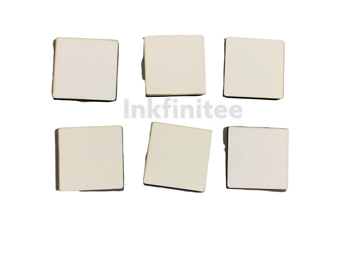 Sublimation Tile Square, hardboard, Singlesided, Pack of 6 Michaels