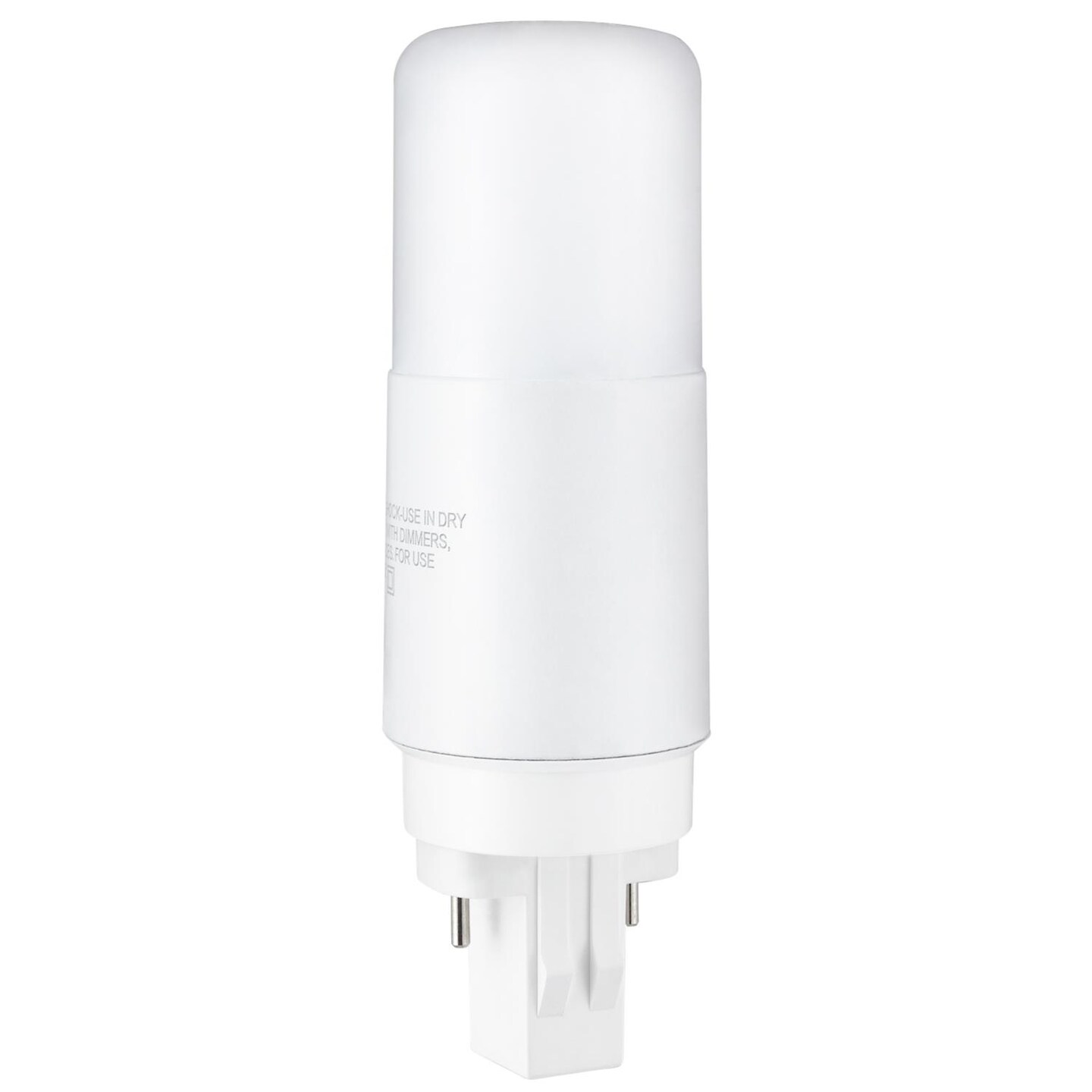 SUNLITE 7 Watt PLV LED Bypass Lamp GX23-2 4000K Cool White