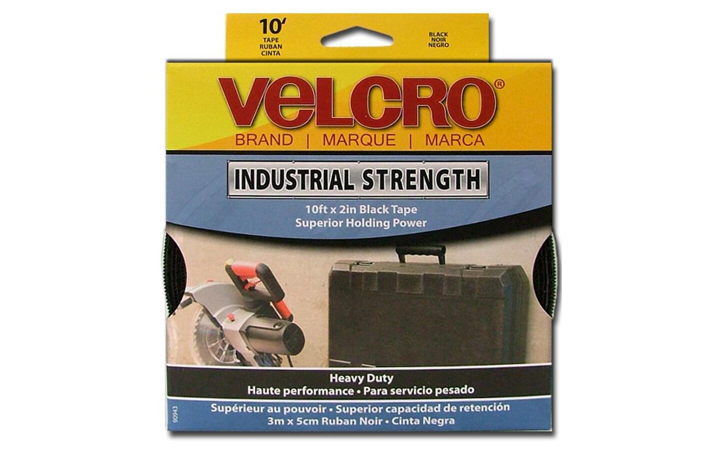 Velcro Brand Industrial Strength 2 x 10' Black