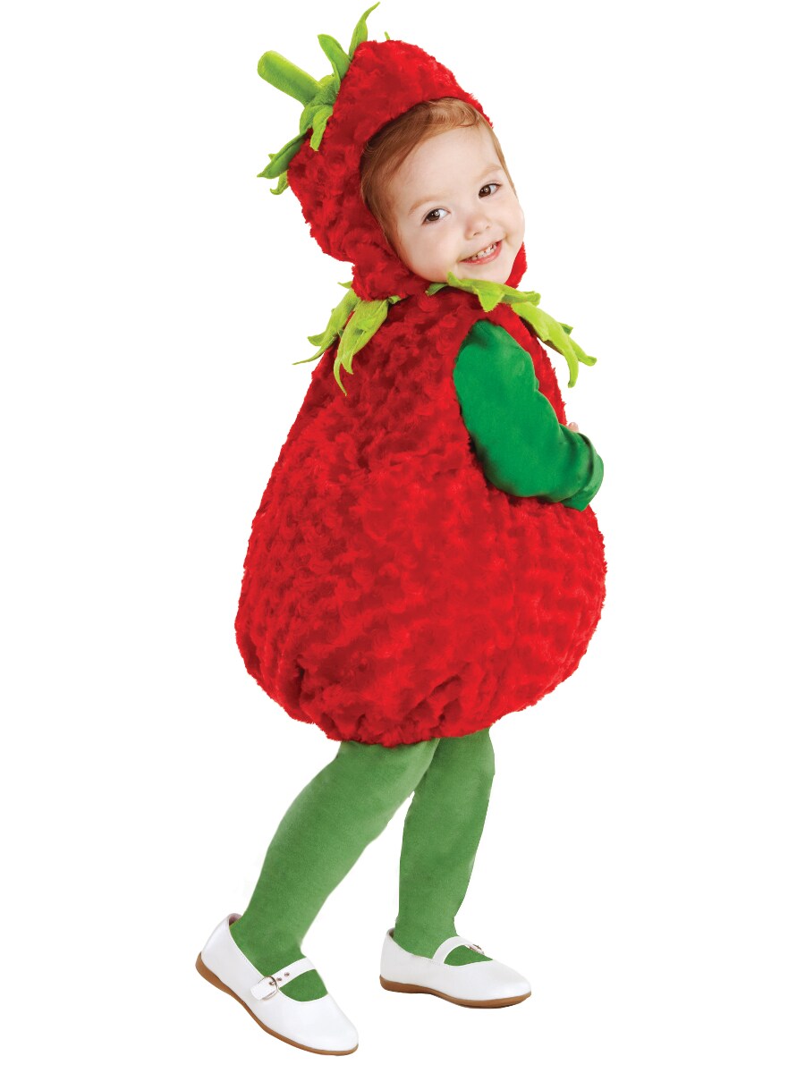 Belly Babies Plush Sweet Red Strawberry Toddler Costume