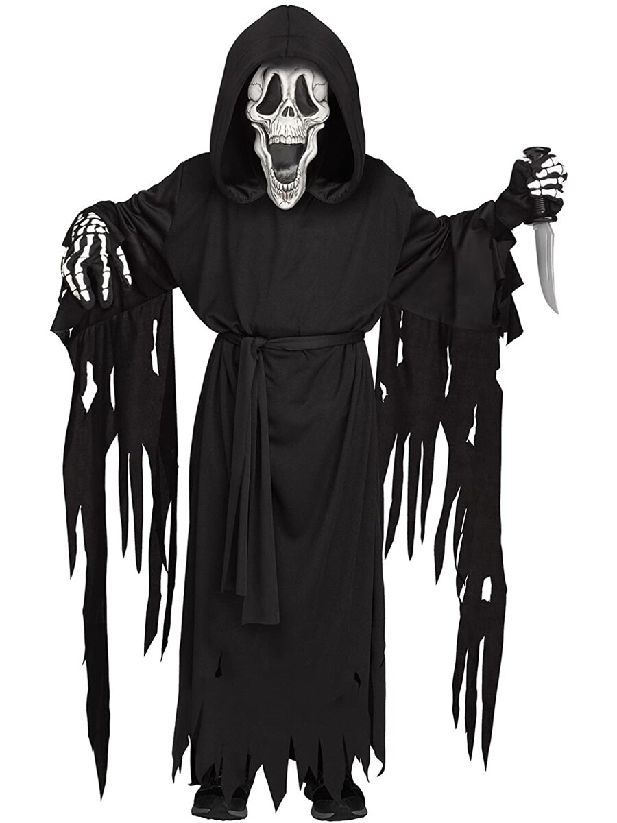 Skeleton Reaper Ghoul Boy&#x27;s Costume