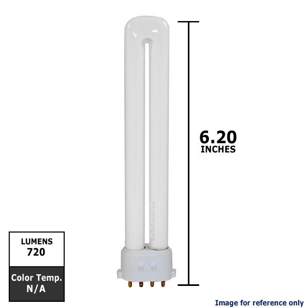 SUNLITE Compact Fluorescent 13W 4-Pin 3000k 2GX7 Base