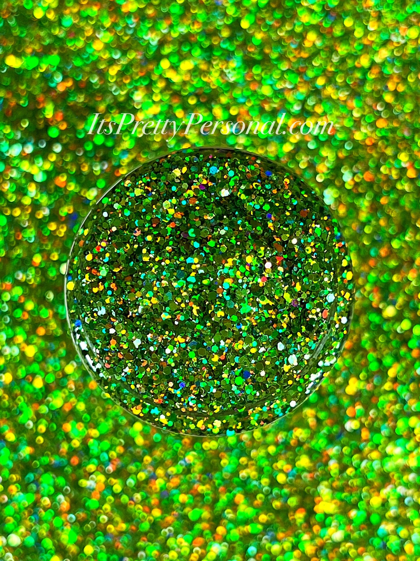 &#x201C;Goowy Green&#x201D;- Makers Monthly Box Color Green Holographic