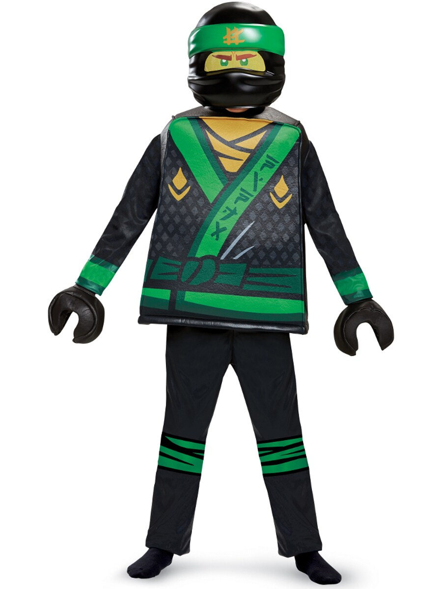 Child's Boys Deluxe LEGO® Ninjago Movie Green Ninja Lloyd Costume