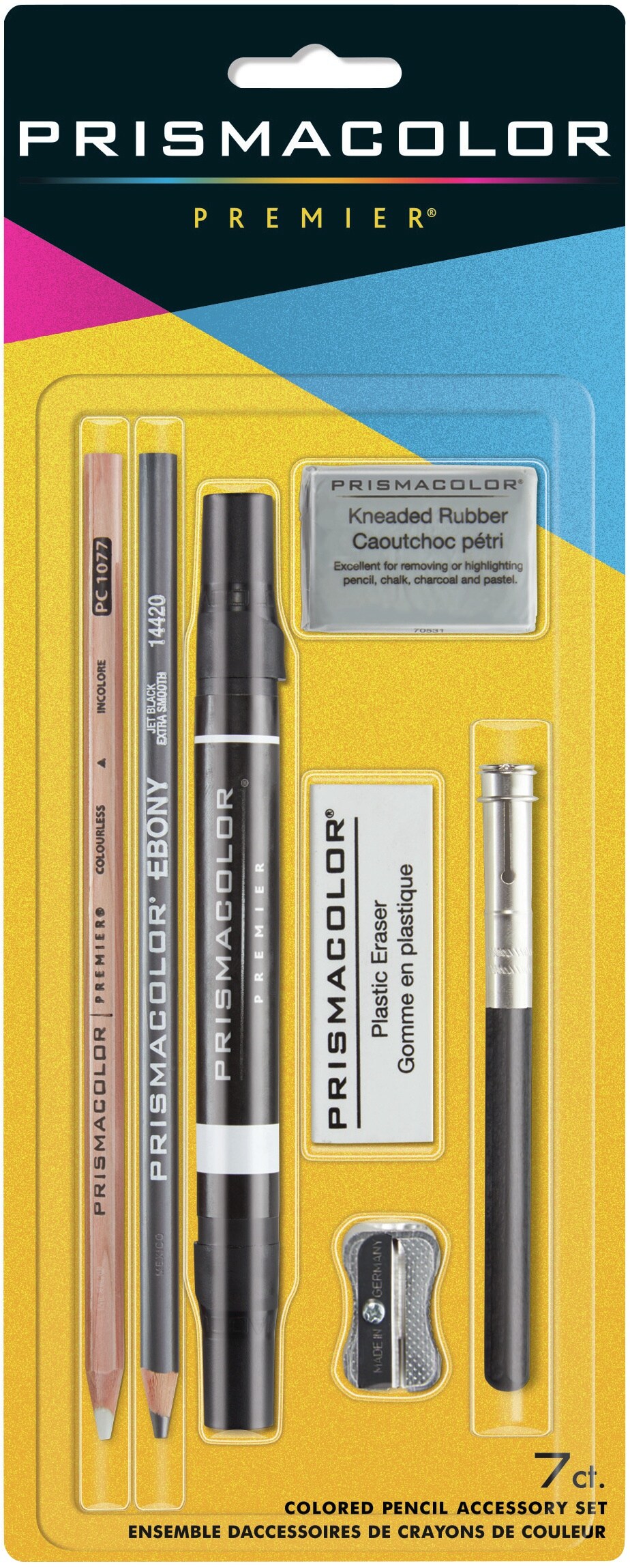 Prismacolor Premier Colored Pencil Accessory Set 7/Pkg-Assorted Colors