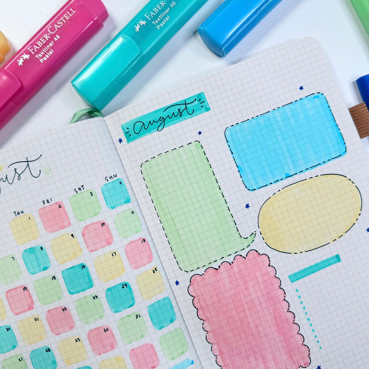 Bullet Journal Layout Ideas With Faber-Castell