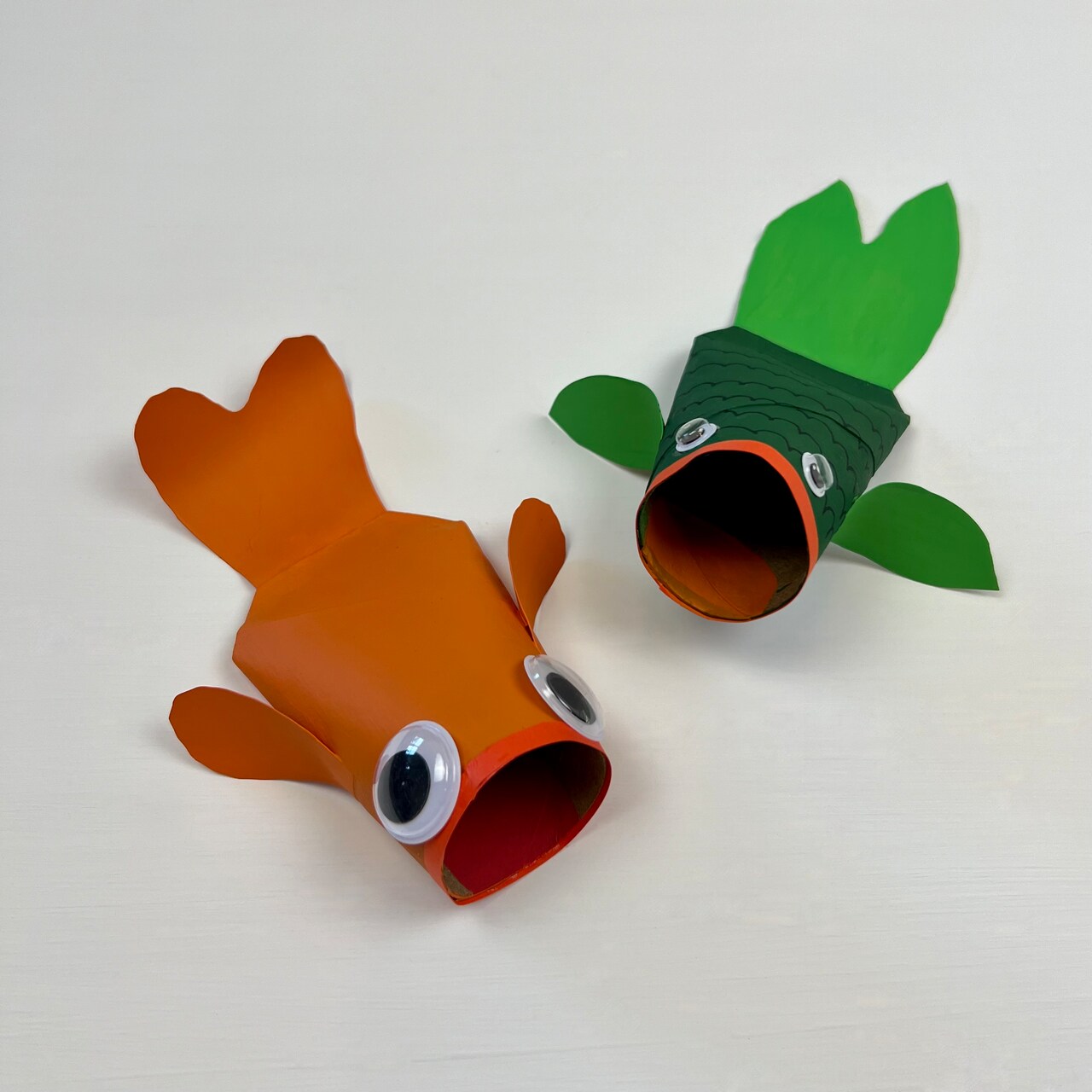 Michaels Kids Club Online: Recycled Paper Roll Fish