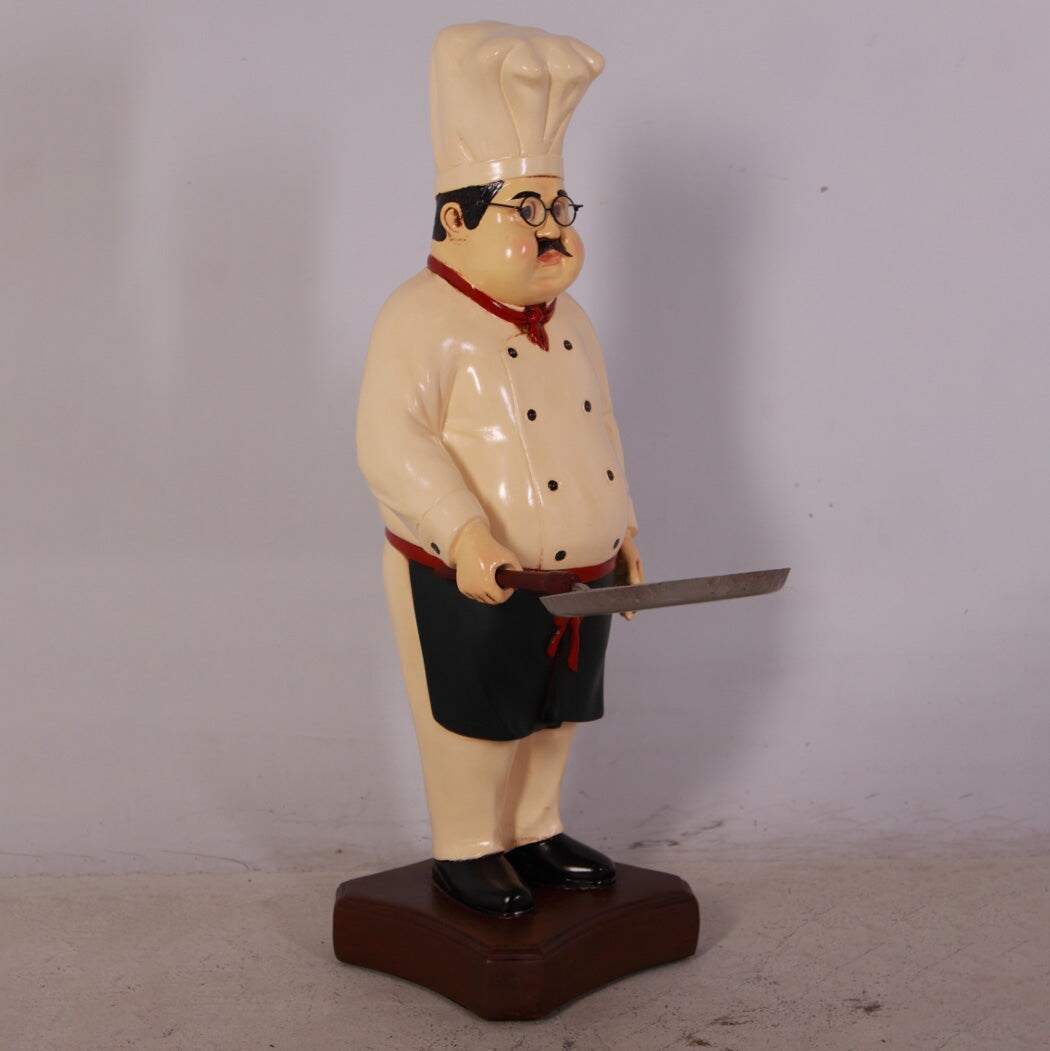 Pizza Chef Small Statue