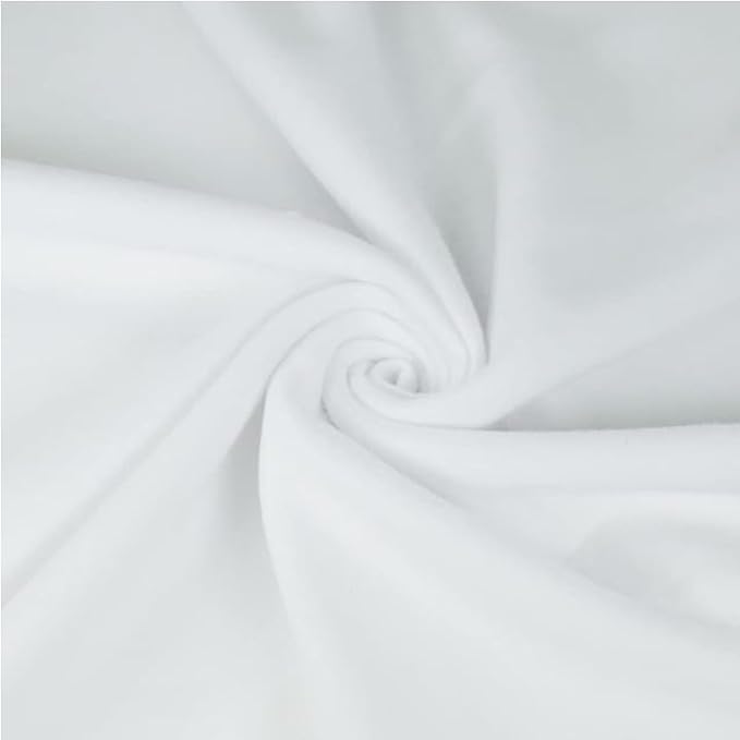 FabricLA Sweatshirt Fabric by The Yard | One Side Brushed | 70" Inch Wide | 20oz Weight | Cotton Blend Fleece Material | Soft Apparel Fabric