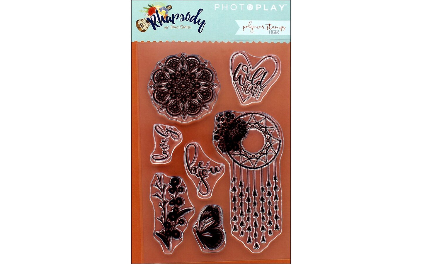 Photo Play Rhapsody Polymer Stamp