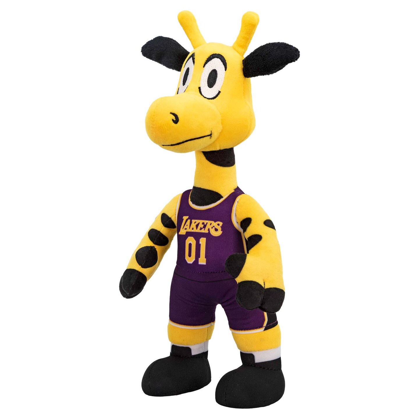 Bleacher Creatures Los Angeles Lakers Giraffe 10&#x22; Mascot Plush Figure