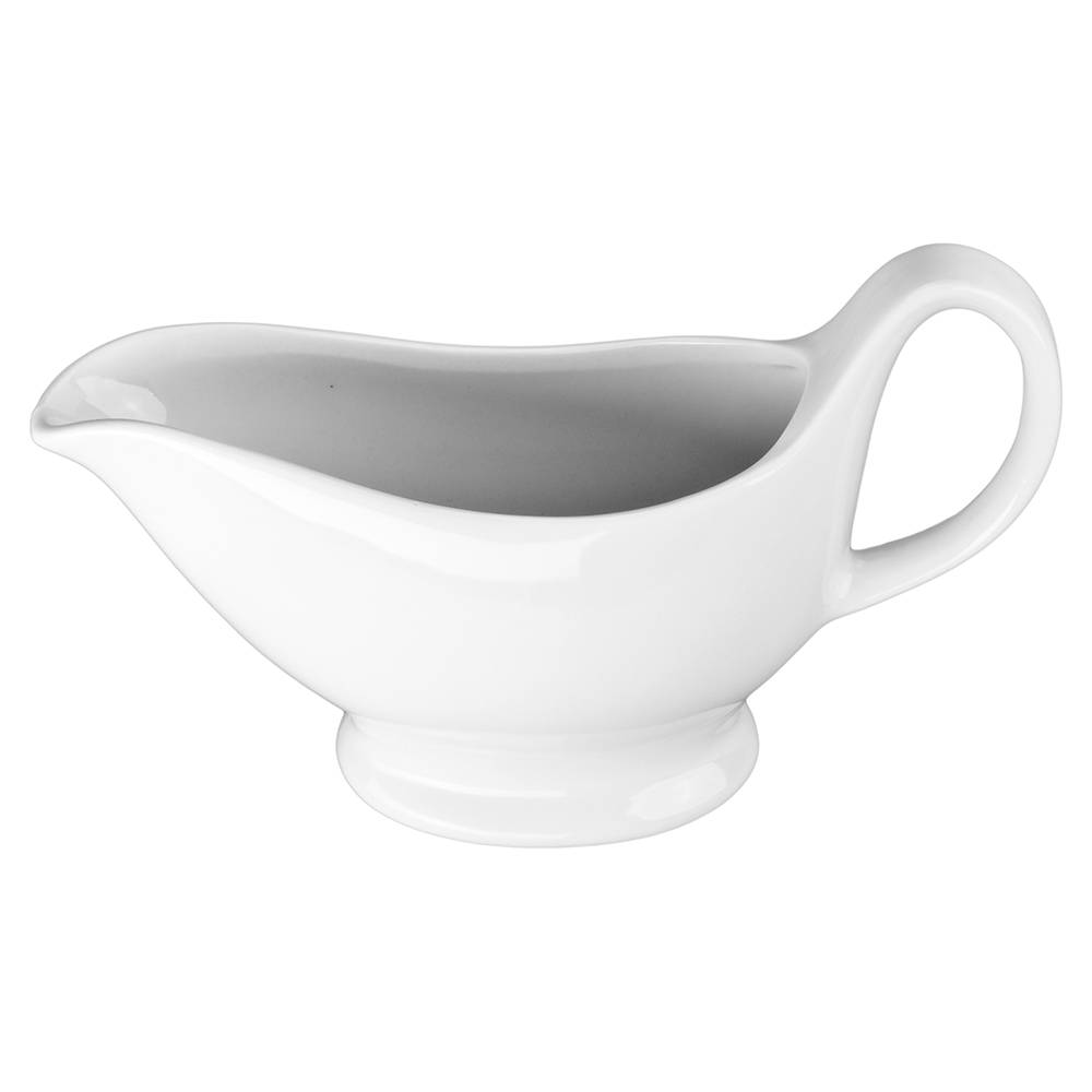 Bia Cordon Bleu Gravy Boat, Porcelain, White