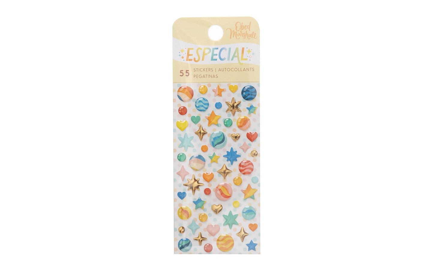 AMC OM Especial Sticker Enamel Dots Gold Foil Michaels