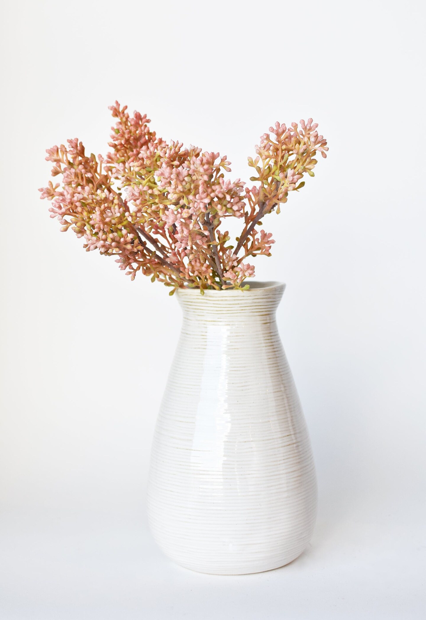 14&#x22; Faux Pink Sedum Bundle (3 Stems)