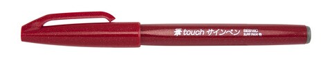 Sign Pen Brush Tip Red