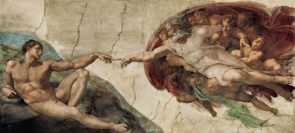 Creazione di Adamo by Michelangelo - Item # VARPDXMB3091