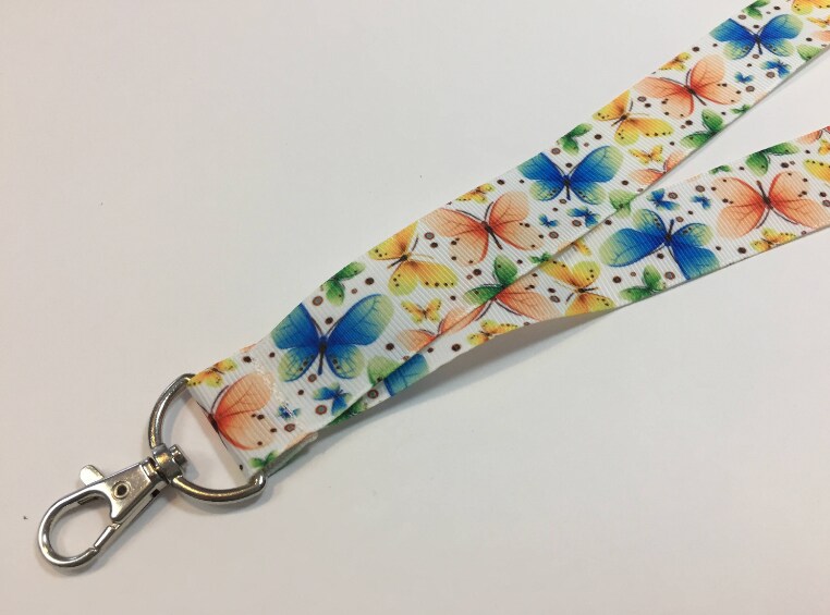 Butterfly Id Lanyard 