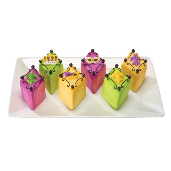 Mardi Gras Party Assortment Dec-Ons&#xAE; Decorations 12ct
