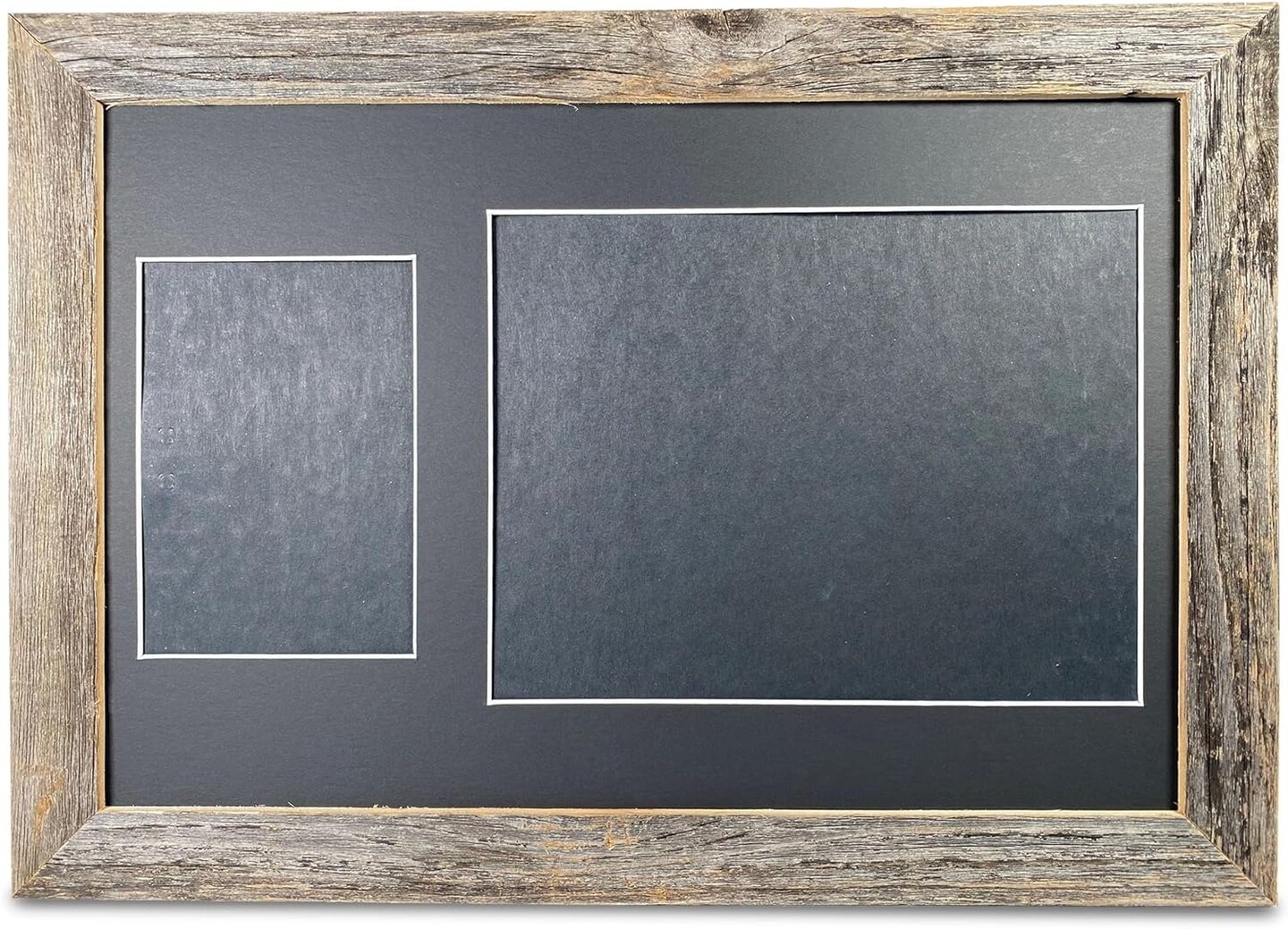 Rustic Farmhouse 12 x 18 Graduation Diploma Frame with Mat, fitted for 5 x 7 Cap & Grown Photo and 8.5 x 11 Diploma Certificate Display