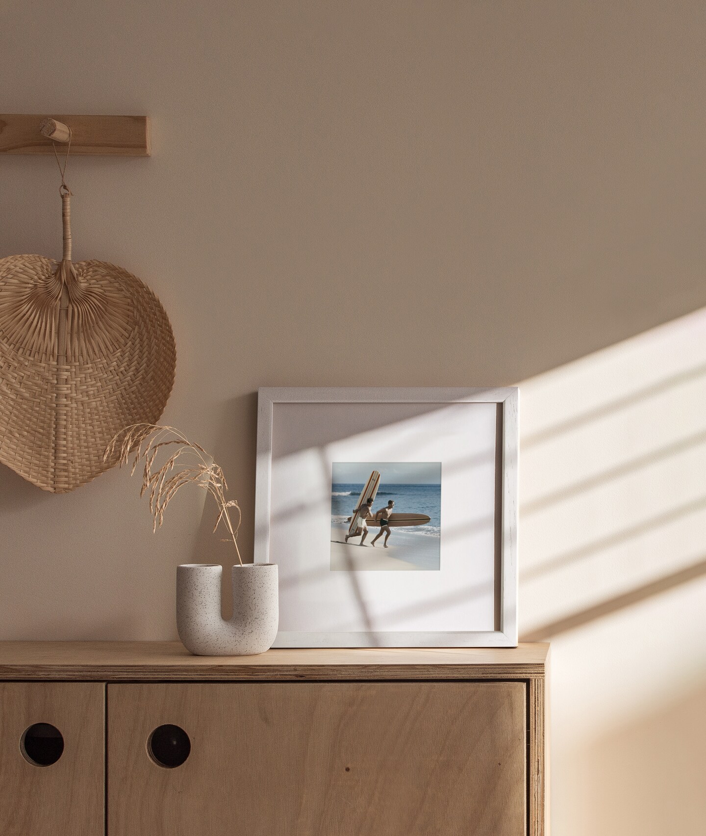 Natural Oak Wood Picture Frame By Haus and Hues