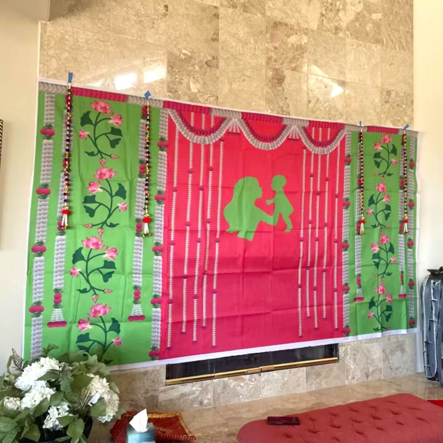 Valaikaappu Decor, Seemantham Banner, Seemantham Decor, Baby Shower Decor, Backdrop Baby Shower, Baby Shower Banner, Baby Shower Decor,