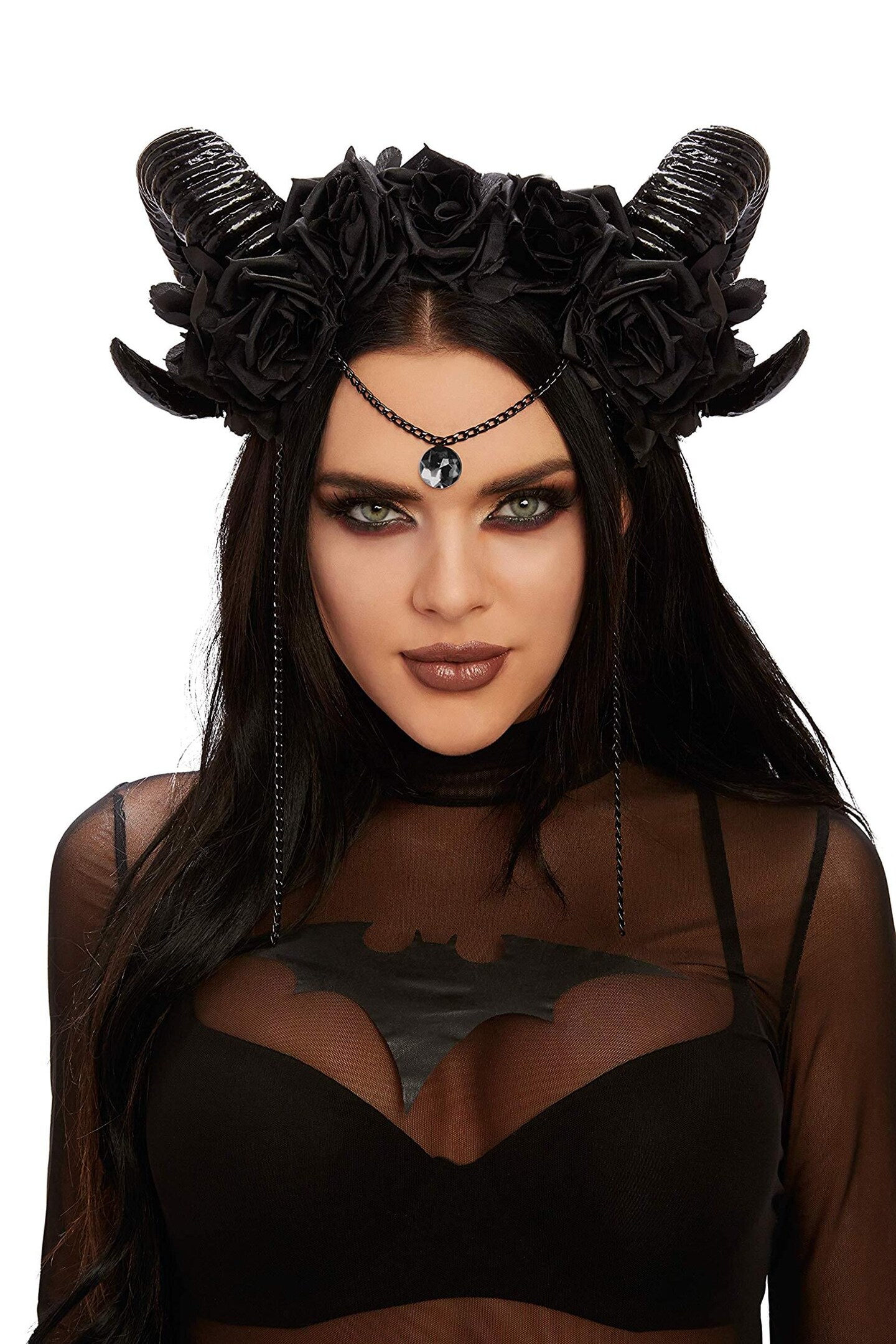 Mystical Ram&#x27;s Horn Adult Costume Headpiece | One Size