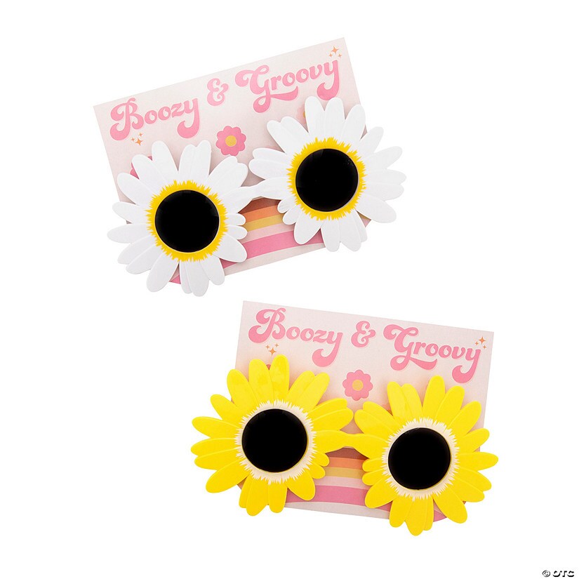 Groovy Sunglasses Holder Card 12 Pieces