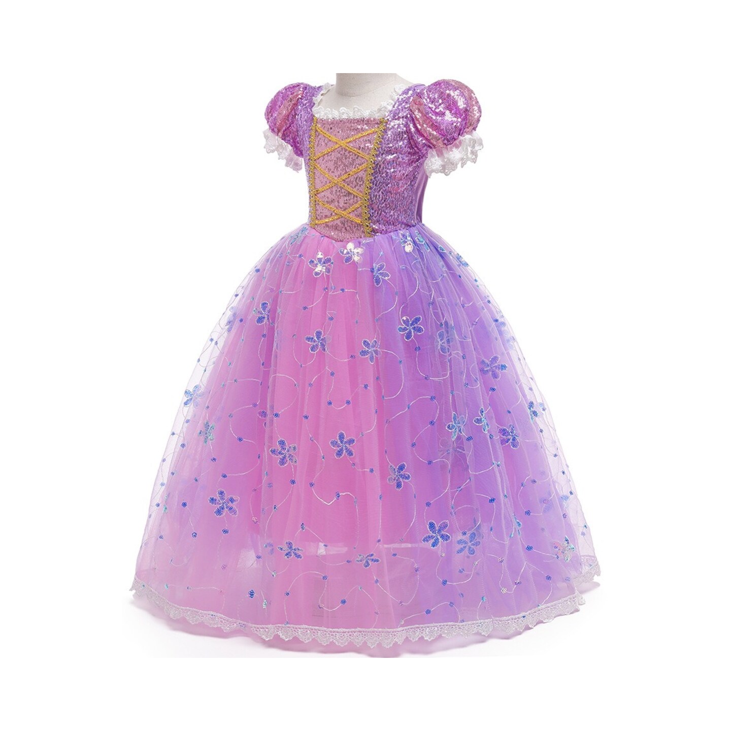 white christmas dresses Rapunzel Dress-Up Twirl Dress 10