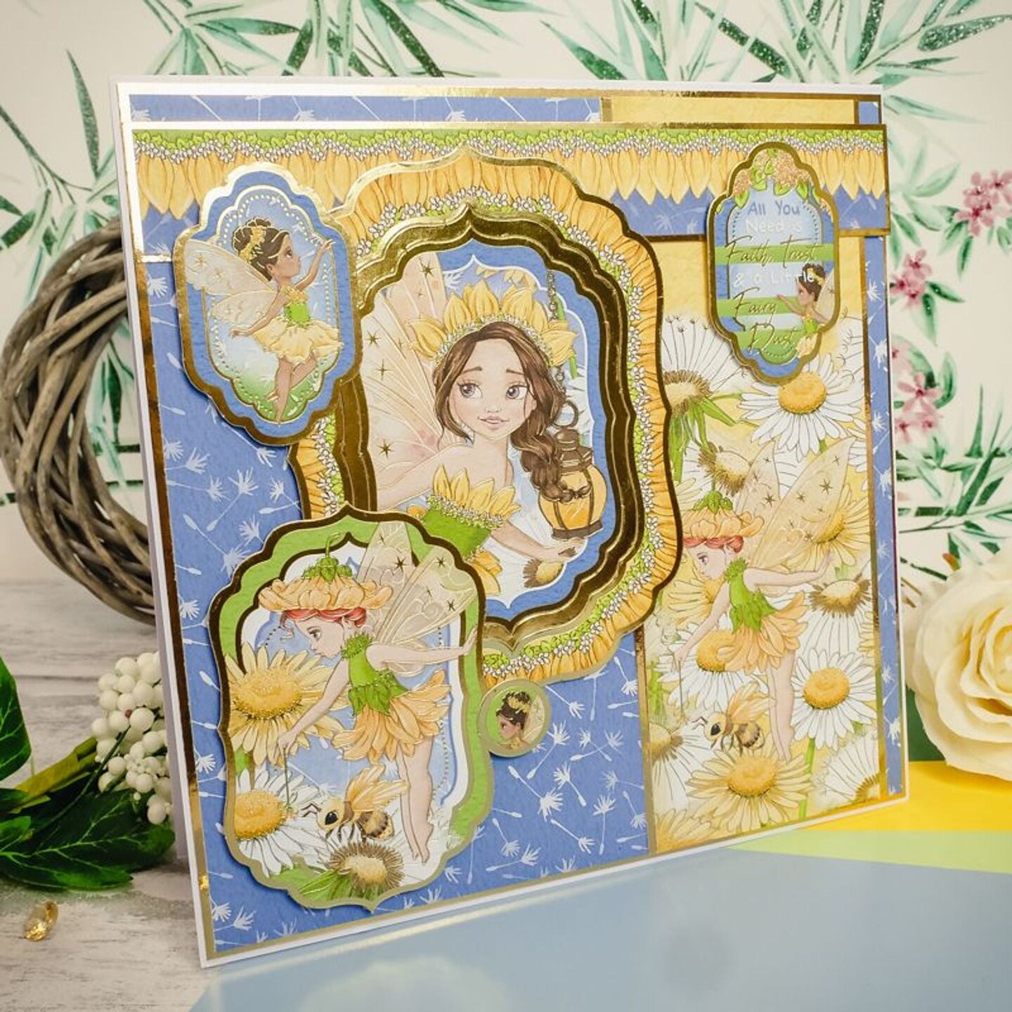 Hunkydory Crafts Faith, Trust &#x26; Fairy Dust Luxury Topper Set