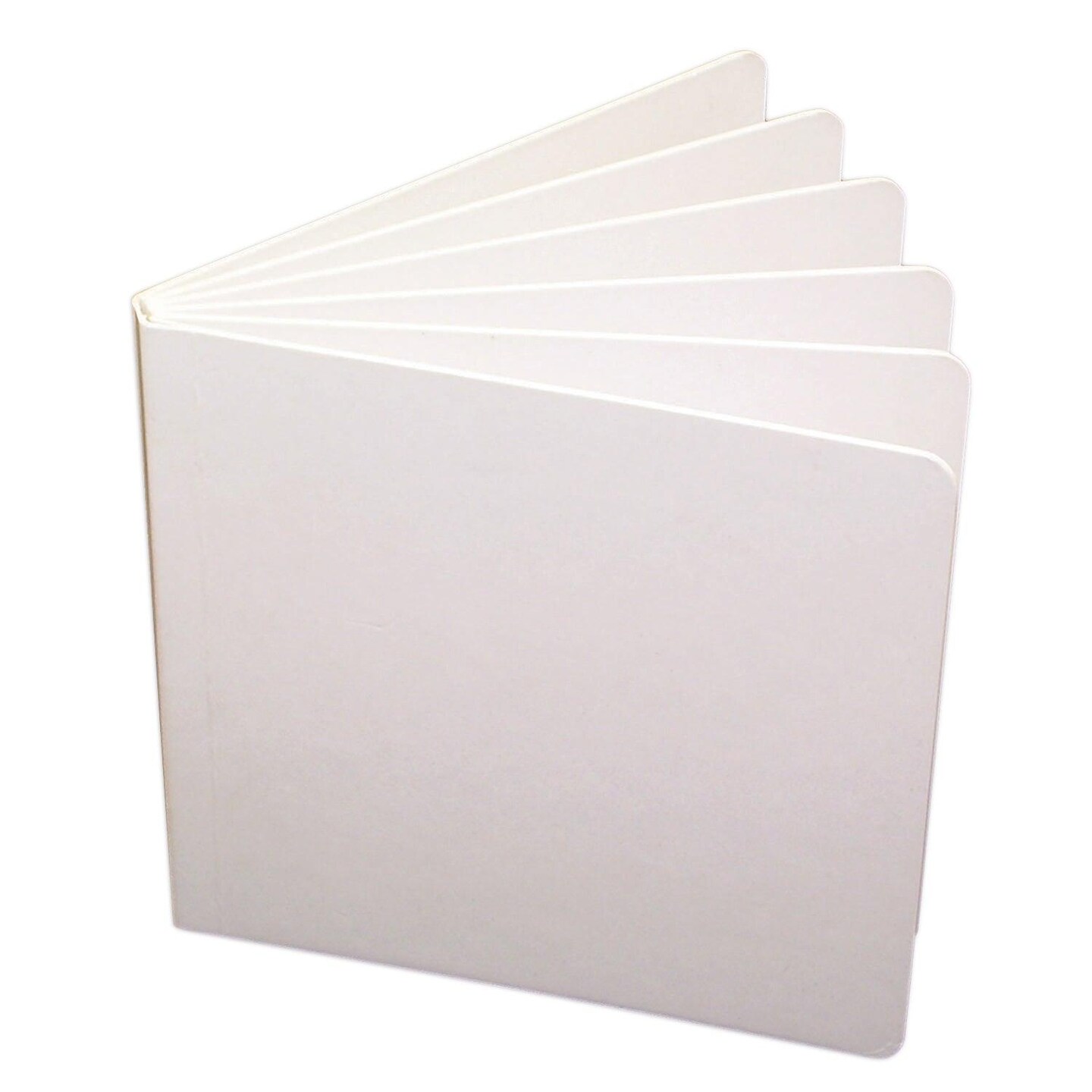 Blank Chunky Board Book, 5&#x22; x 5&#x22;, White, Pack of 6