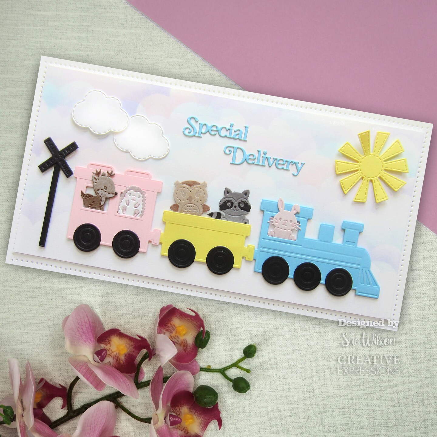 Creative Expressions  Sue Wilson Necessities First Train Craft Die