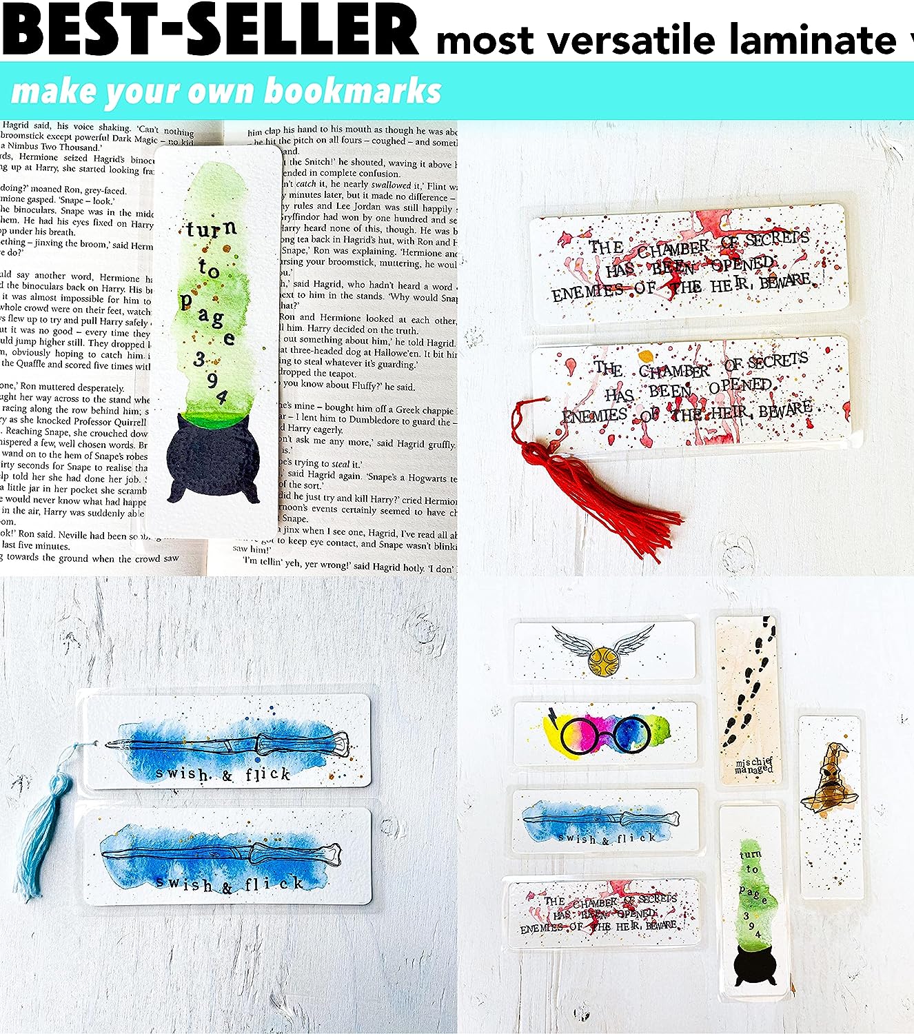 Clear Vinyl Laminate for Stickers, 12" x 15FT Laminate Roll Self-Adhesive for Decals, Stencils, Waterproof, Permanent Clear Adhesive Vinyl Laminate, Glossy Sticker Laminate by Turner Moore Edition