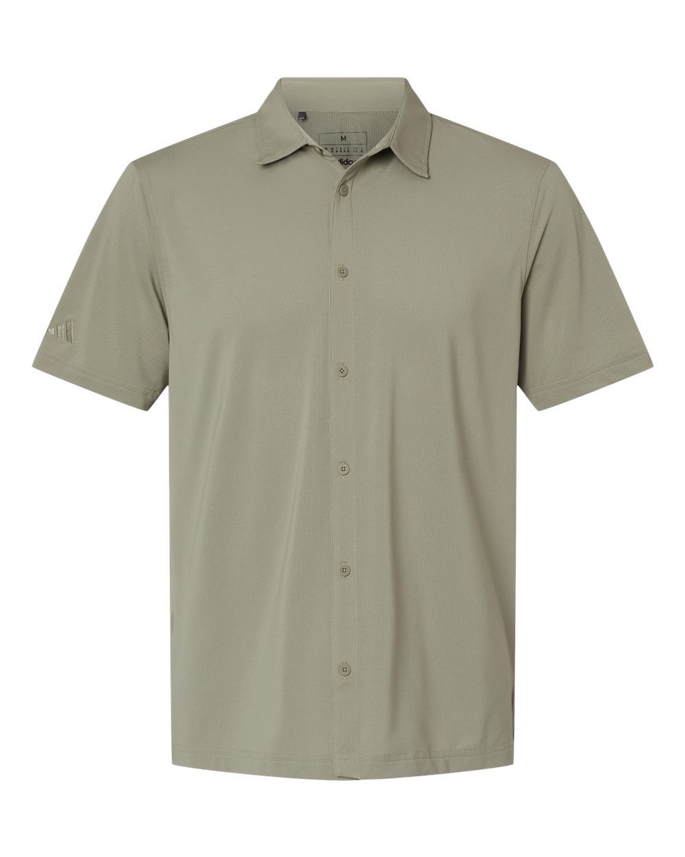 Adidas&#xAE; Button Down Short Sleeve Shirt