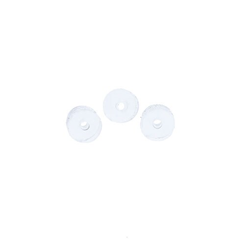 John Bead Must Have Findings 3x4mm Plastic Earring Backs, 200pcs