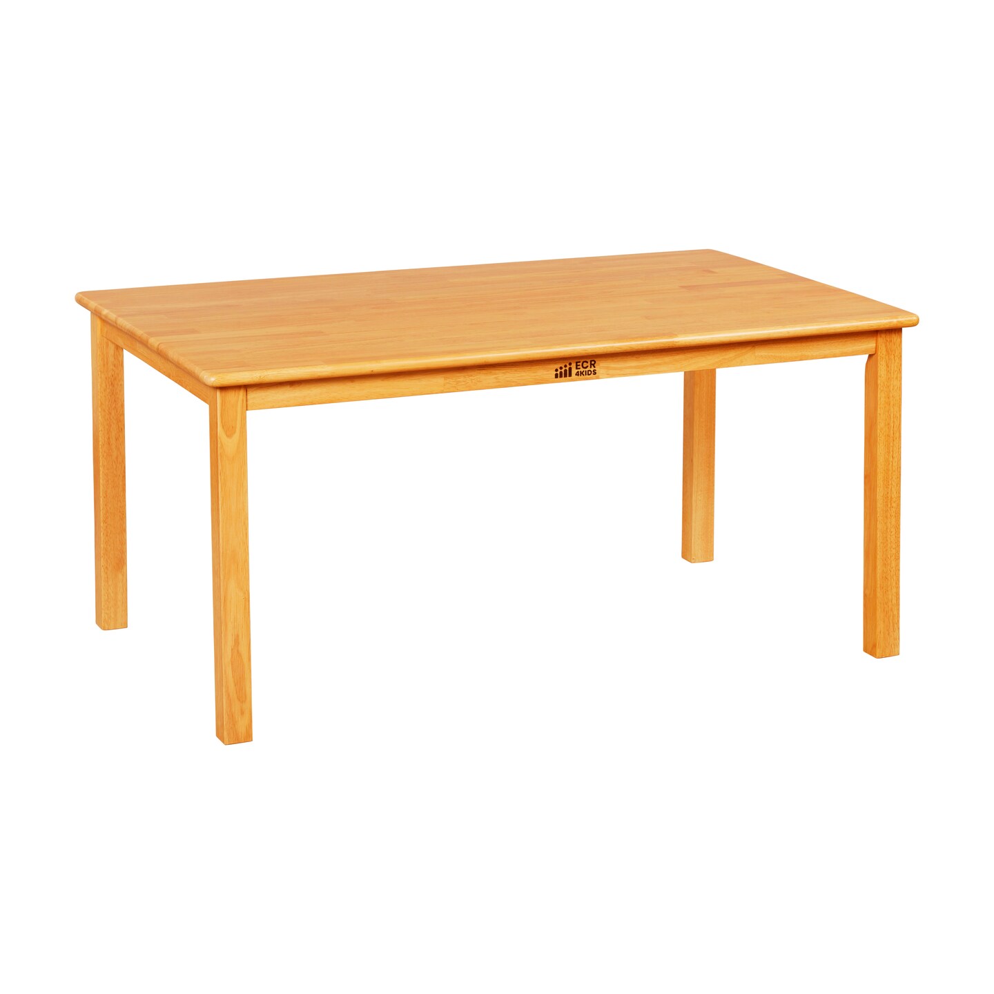 30in x 48in Rectangular Hardwood Table with 22in Legs, Kids Furniture