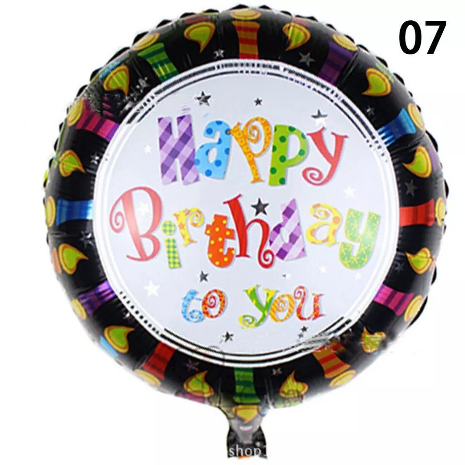 Happy Birthday Aluminum Foil Balloons | Michaels