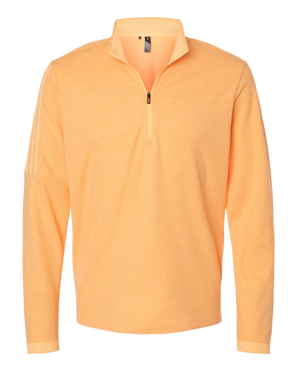 Adidas&#xAE; 3-Stripes Quarter-Zip Sweater
