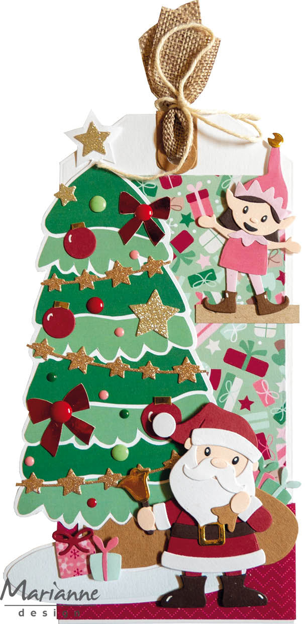 Marianne Design  Collectables Die - Eline&#x27;s Santa &#x26; Mrs Claus
