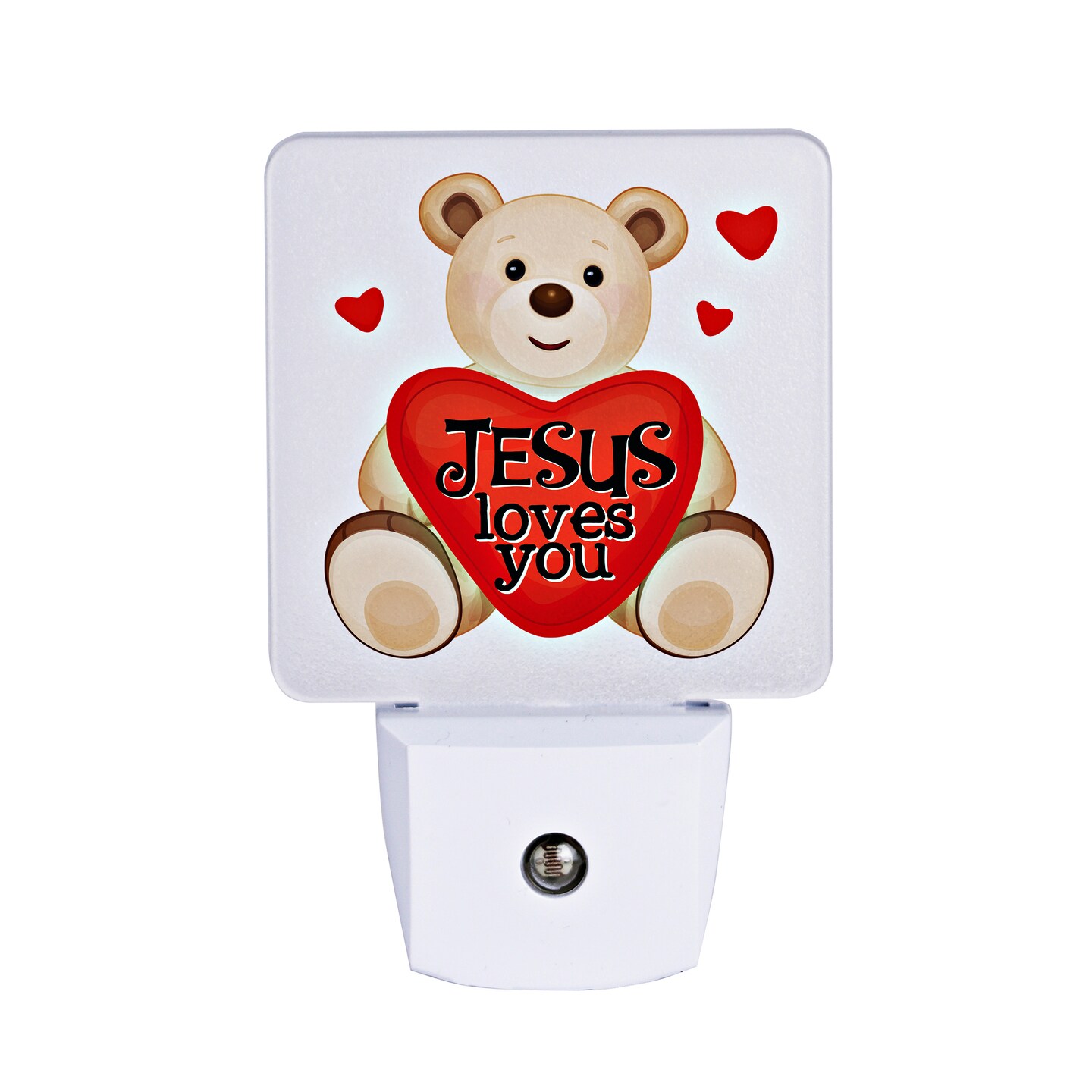 Jesus Loves You Let Your Light Shine Night Light