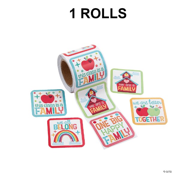 Bulk 100 Pieces Better Together Sticker Roll