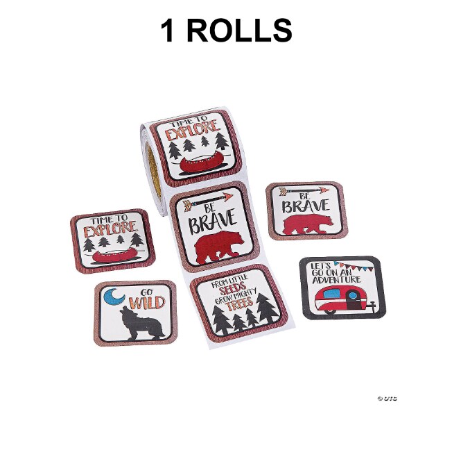 Classroom Adventure Sticker Roll 100 Pieces
