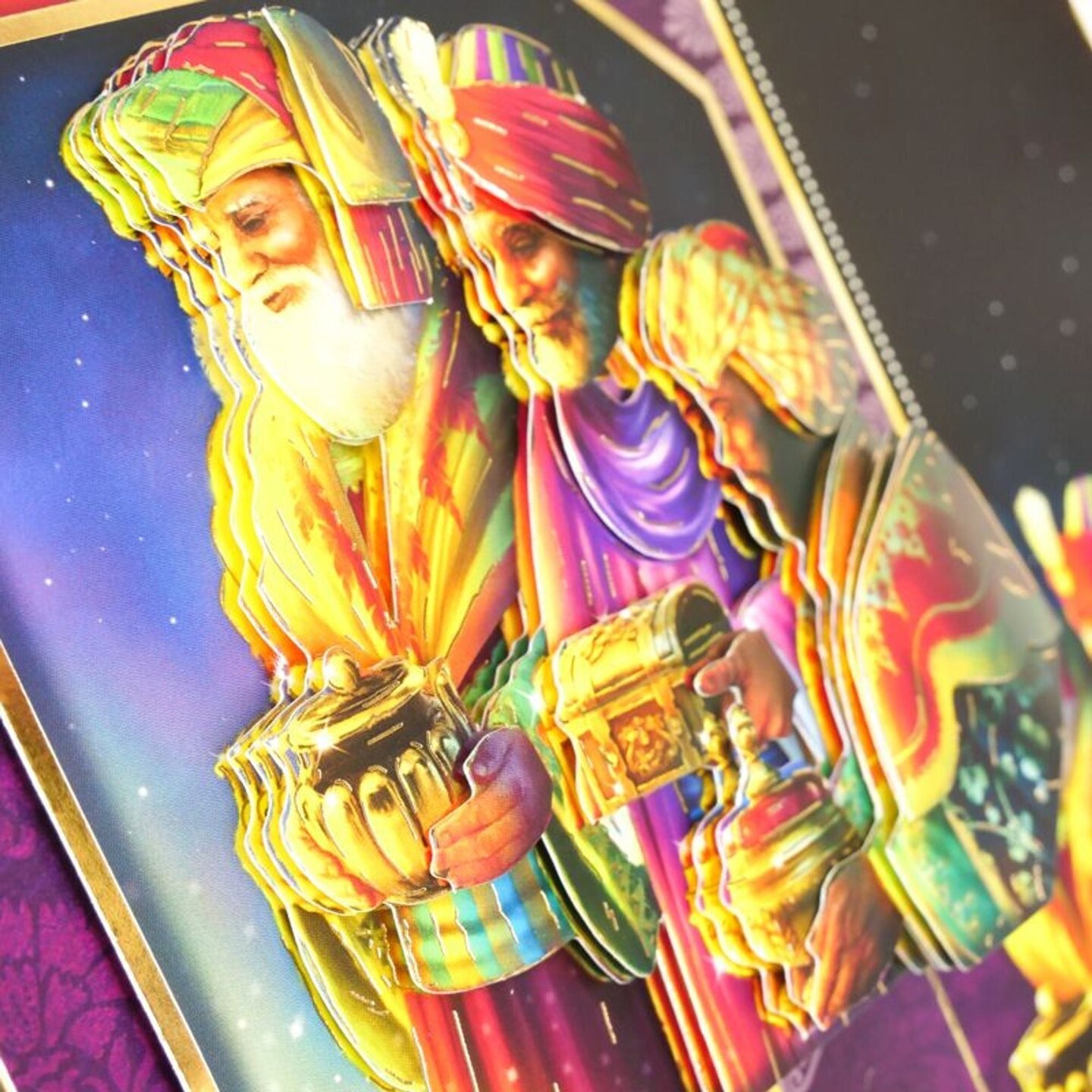 Hunkydory Crafts Christmas Wishes Deco-Large Set - We Three Kings